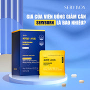 Giá của viên uống giảm cân Seryburn là bao nhiêu?